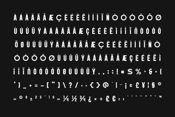 Quory Font PNG with transparent background - Preview 6