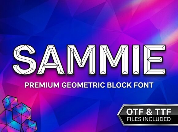 Sammie Font PNG with transparent background - Preview 1
