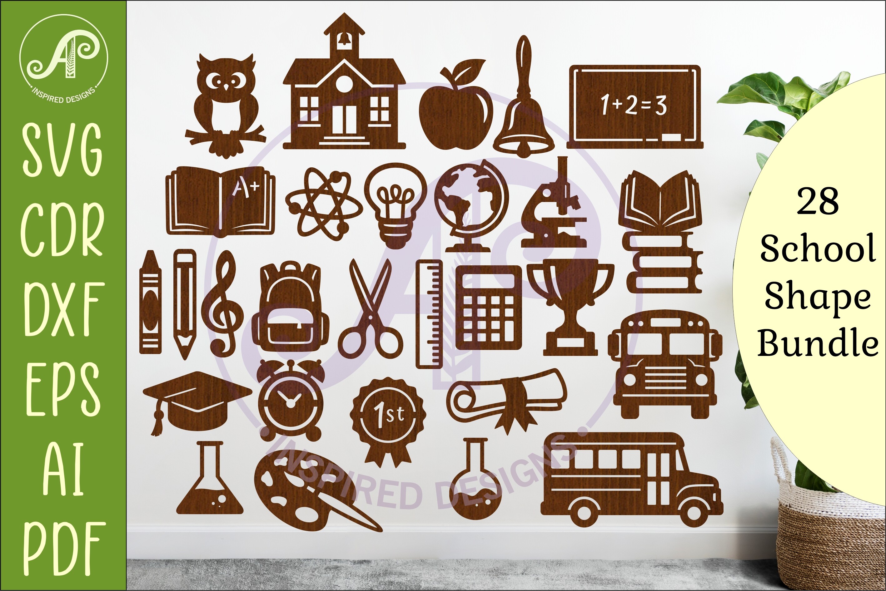 School Icons SVG Teacher Bundle · Creative Fabrica