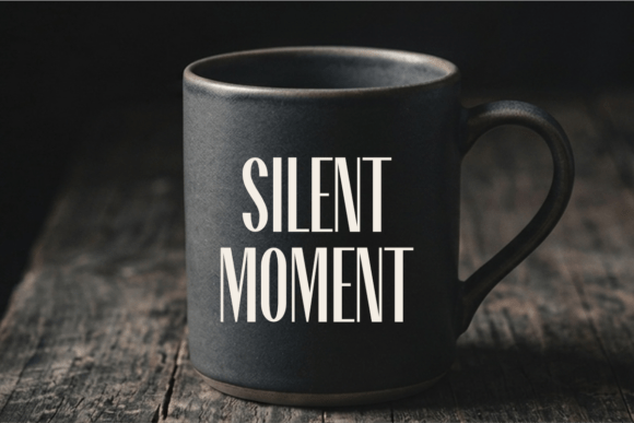 Silky Sunset Font PNG with transparent background - Preview 4