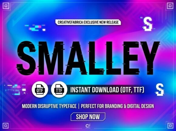 Smalley Font PNG with transparent background - Preview 1