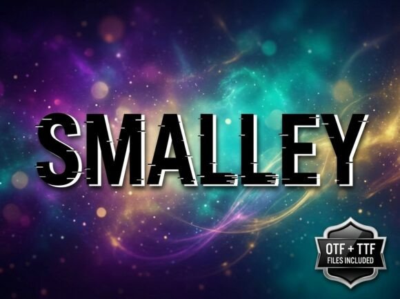 Smalley Font PNG with transparent background - Preview 2