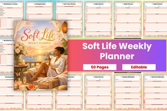 Soft Life Weekly Planner