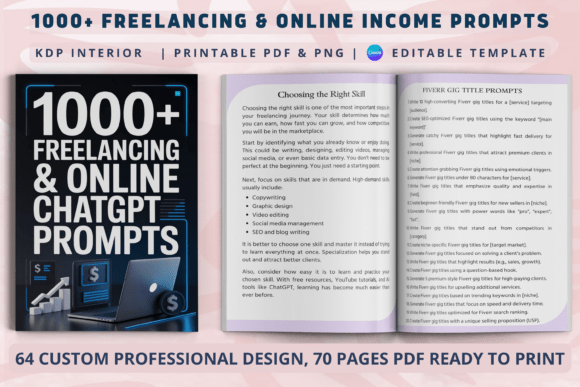 1000+ Freelancing & Online Income Prompt