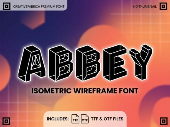 Abbey Font - Preview 1