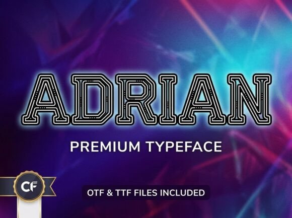 Adrian Font - Preview 1