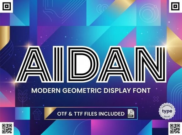 Aidan Font - Preview 2