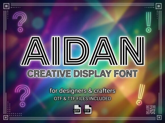 Aidan Font - Preview 3