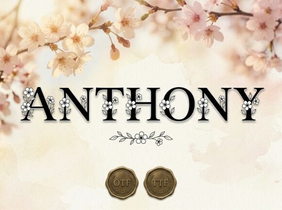 Anthony Font - Preview 1