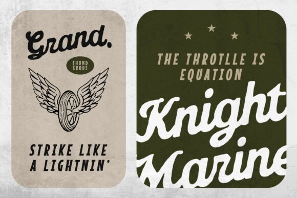 Astera Mototype Font - Preview 3