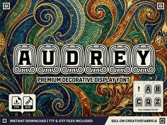 Audrey Font - Preview 2