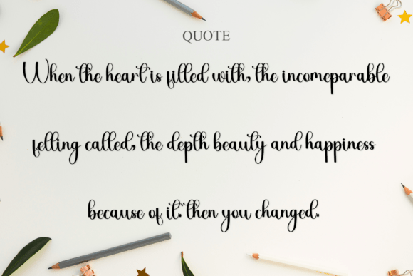 Beauty Font - Preview 5