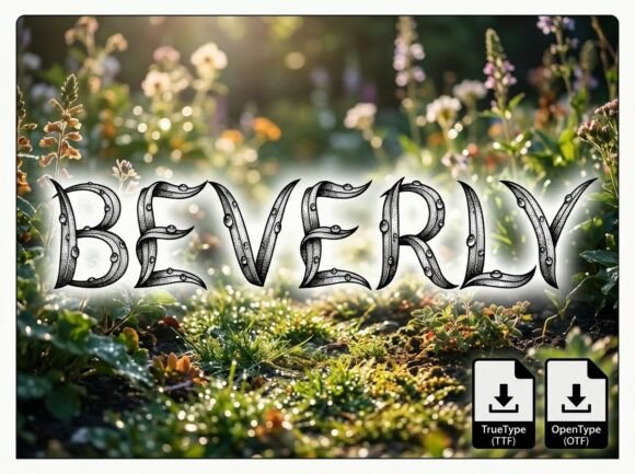 Beverly Font - Preview 1