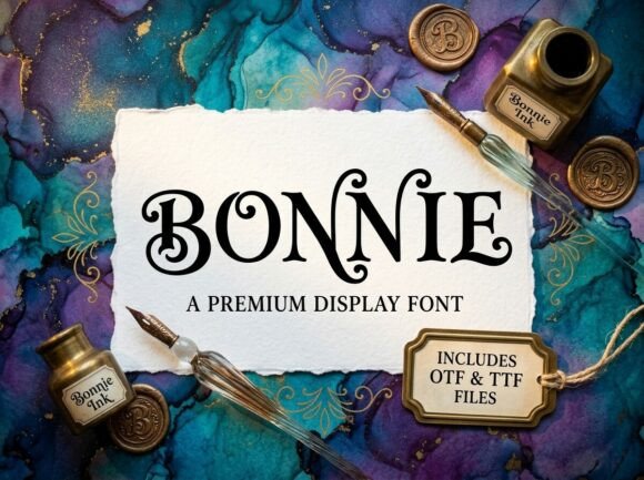 Bonnie Font - Preview 1