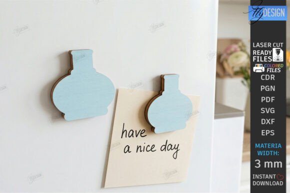 Cute 3d Fridge Magnet Laser Cut Home Laser