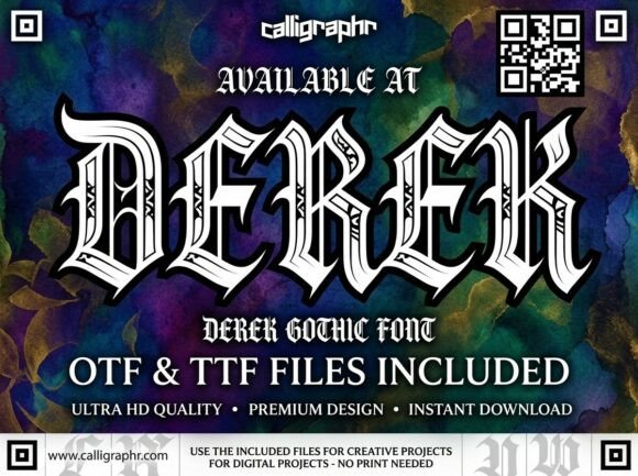 Derek Font - Preview 1