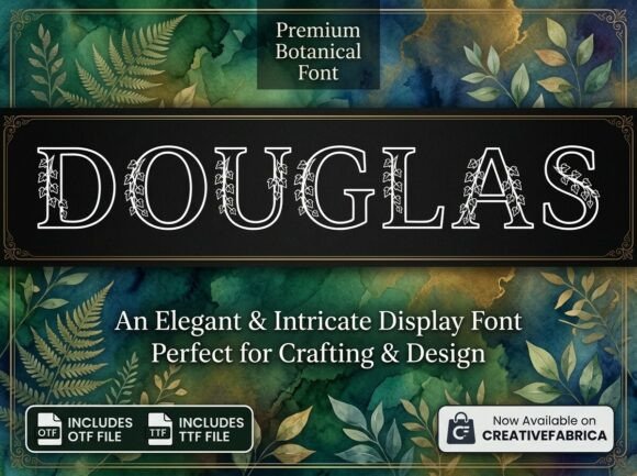 Douglas Font - Preview 2