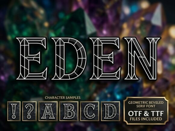 Eden Font - Preview 1
