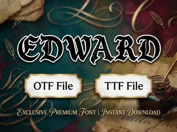 Edward Font - Preview 2