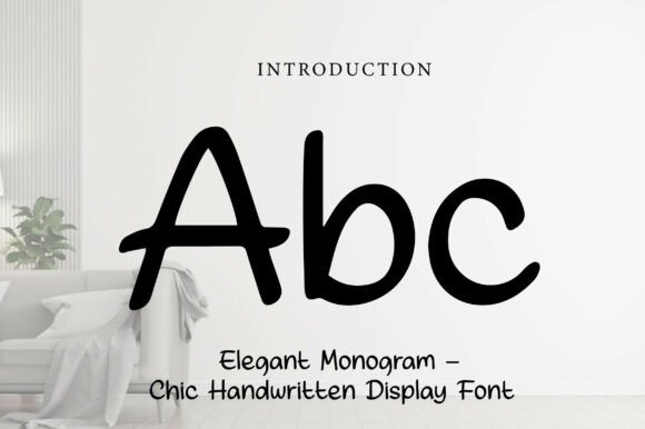 Elegant Monogram Font - Preview 1