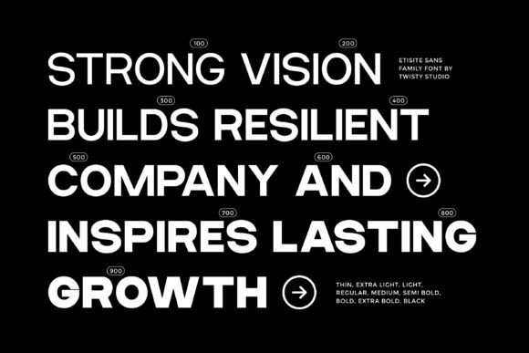 Etisite Font - Preview 2
