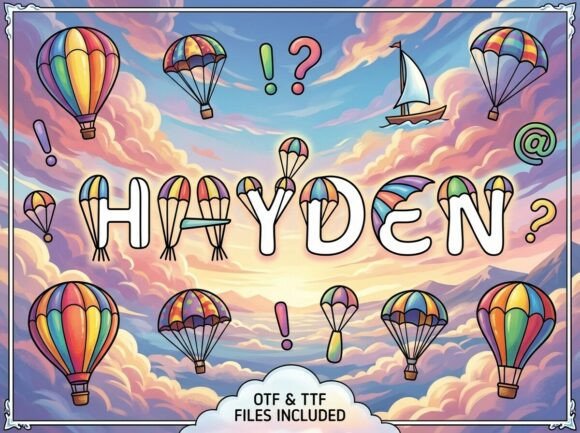 Hayden Font - Preview 1