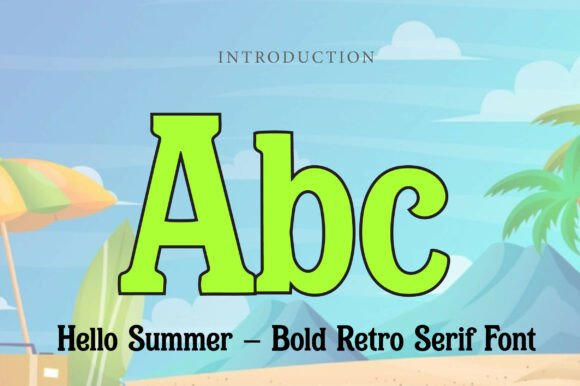 Hello Summer Font - Preview 1