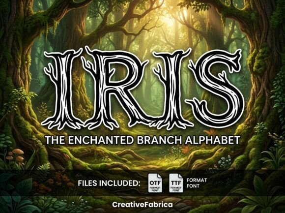 Iris Font - Preview 1