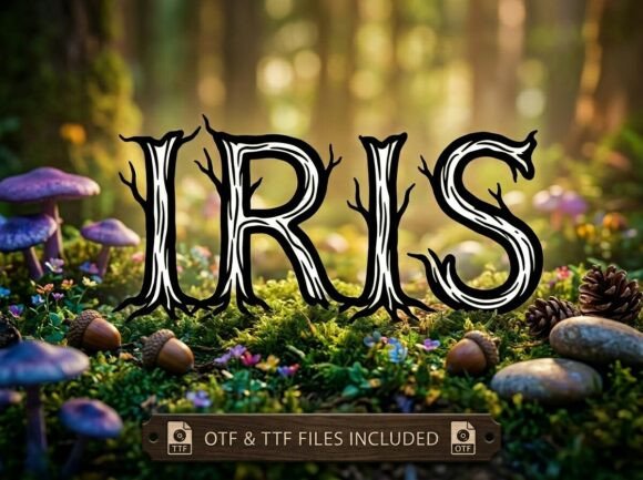 Iris Font - Preview 2