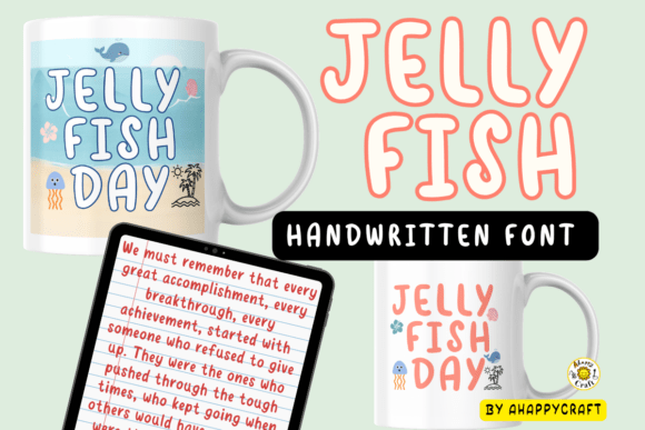 Jelly Fish Font - Preview 3