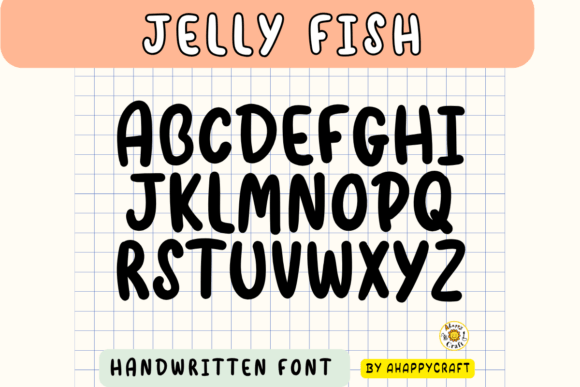 Jelly Fish Font - Preview 6