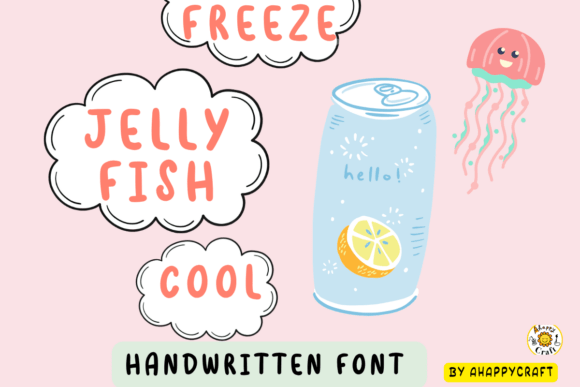 Jelly Fish Font - Preview 5
