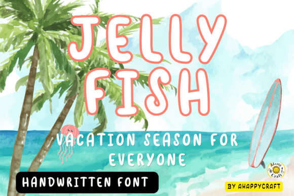 Jelly Fish Font - Preview 1