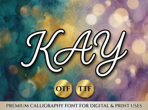 Kay Font PNG with transparent background - Preview 2