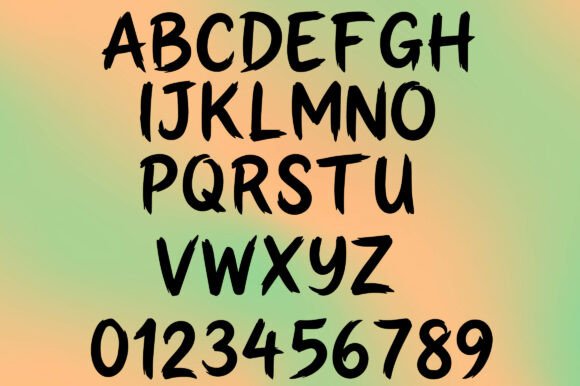 Light Returns Font PNG with transparent background - Preview 1