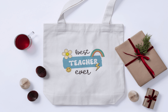 Love Teachers Font PNG with transparent background - Preview 2