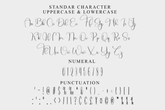 Painting Collection Font PNG with transparent background - Preview 2