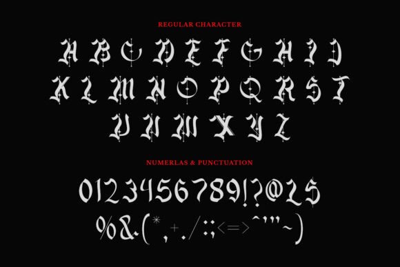 Runecrest Font PNG with transparent background - Preview 1