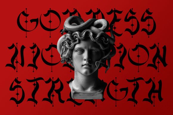 Runecrest Font PNG with transparent background - Preview 4