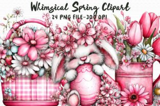 Whimsical Spring Clipart Graphic by LibbyWishes · Creative Fabrica