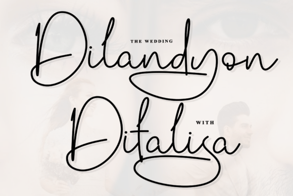 Bluebirds Font - Preview 4