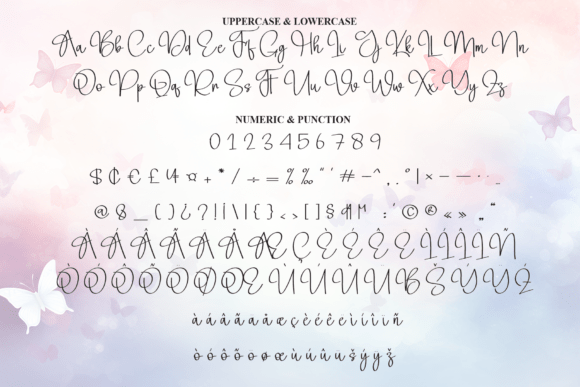 Butterfly Font - Preview 6