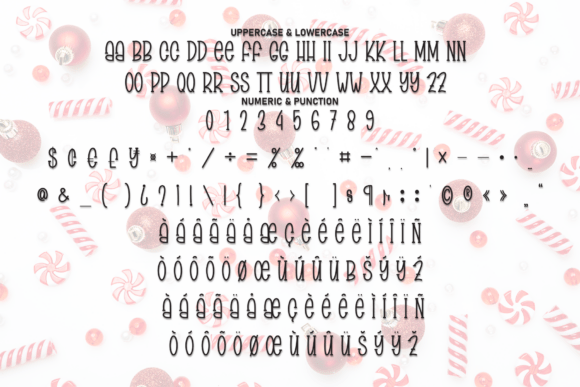 Candy Christmas Font - Preview 6