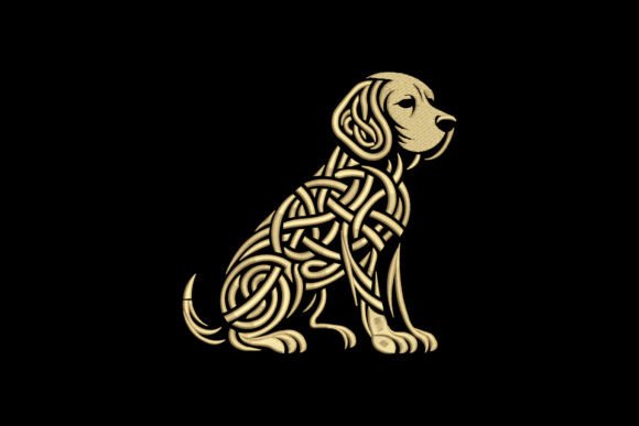 Celtic Knot Beagle Dog