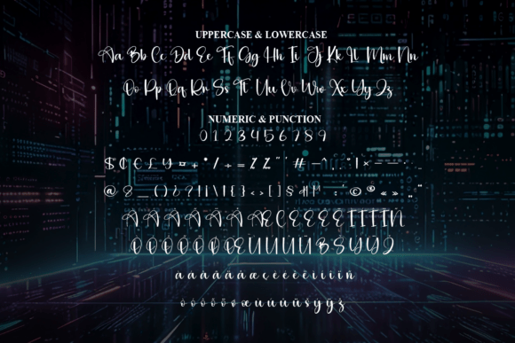 Digital Font - Preview 6