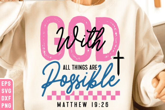 God Svg Png, Christian Bible Verse Svg