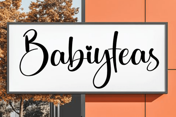 Haileys Font PNG with transparent background - Preview 2