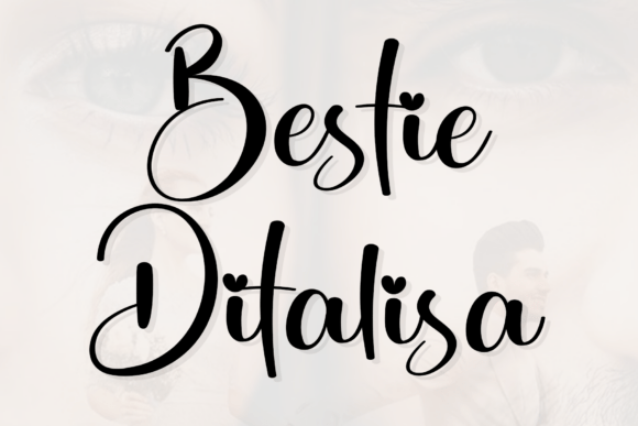 Haileys Font PNG with transparent background - Preview 3