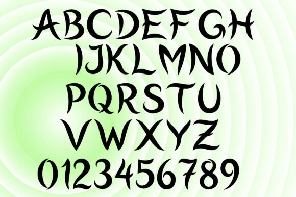 Joy Rises Font PNG with transparent background - Preview 1