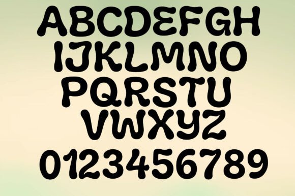 Let Light in Font PNG with transparent background - Preview 1